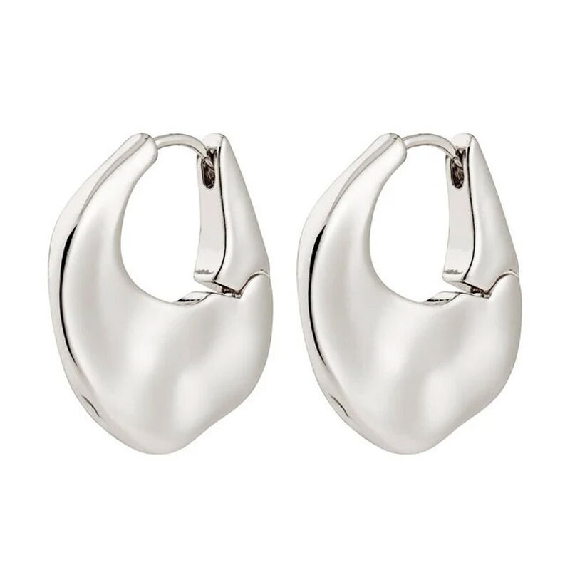 Pilgrim Sense Hoop Earrings image number 0